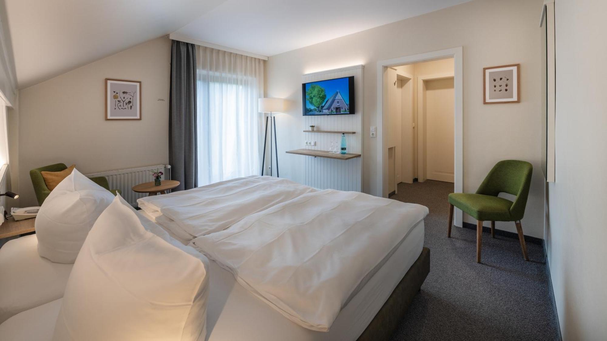 Landhotel Zur Eiche Buxtehude Exterior foto